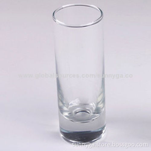 Machine-blown High-ball Glass with Heavy Bottom and 73mL Volume